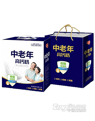 珍恋经典中老年高钙奶250mlx12盒