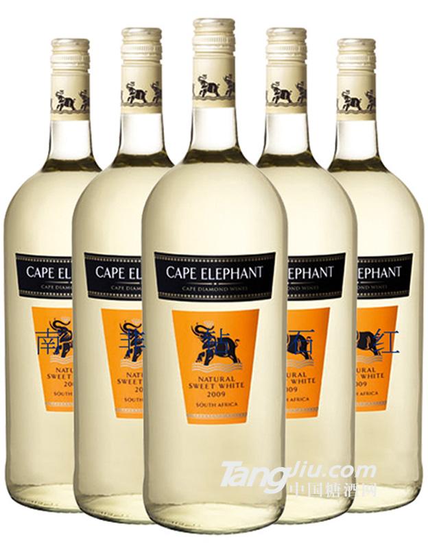 南非钻石红大象白诗南干白葡萄酒750ml