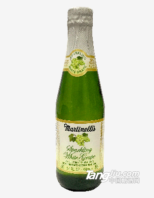 MARTINELLI‘S玛蒂天尼白葡萄汁汽水（碳酸饮料）250ml