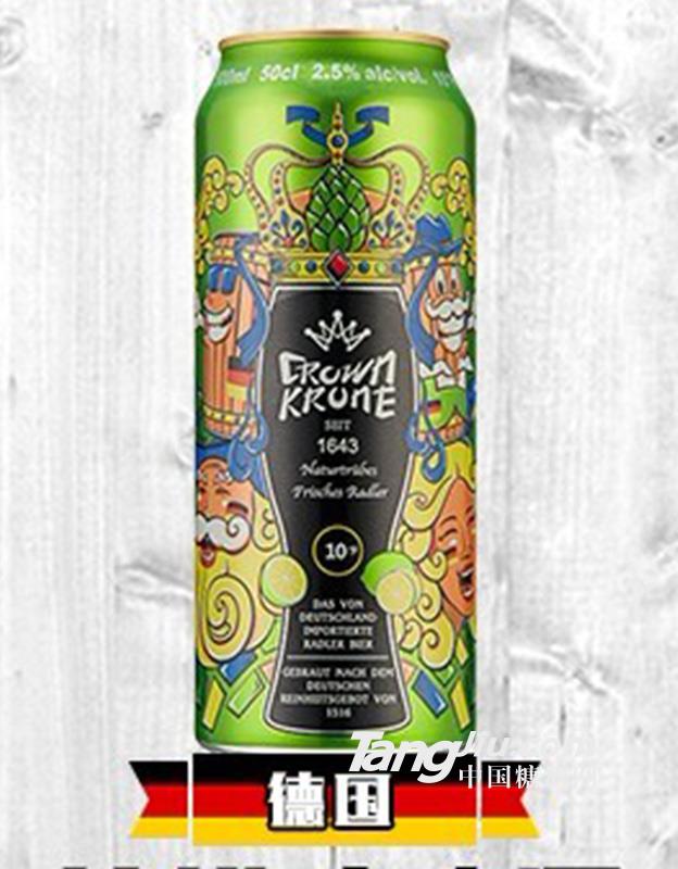 Crown-Krone_皇冠柠檬味啤酒-500ml
