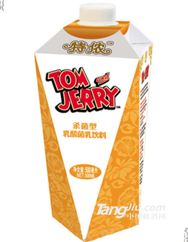T&J台阶菱型乳酸菌乳饮料橙色500ml