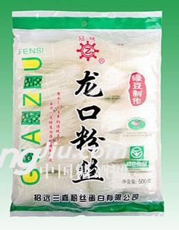 三嘉冠珠绑把龙口粉丝500G