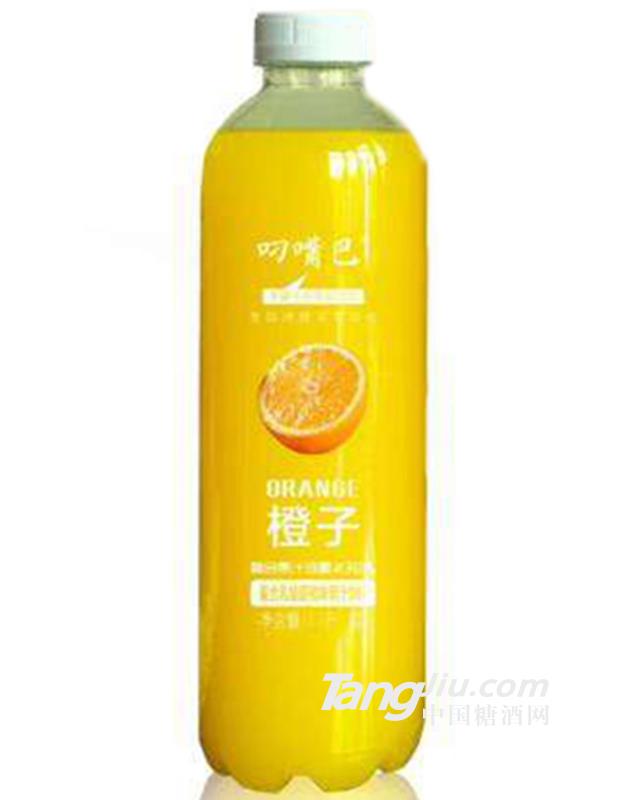 叼嘴巴橙汁饮料1.1L