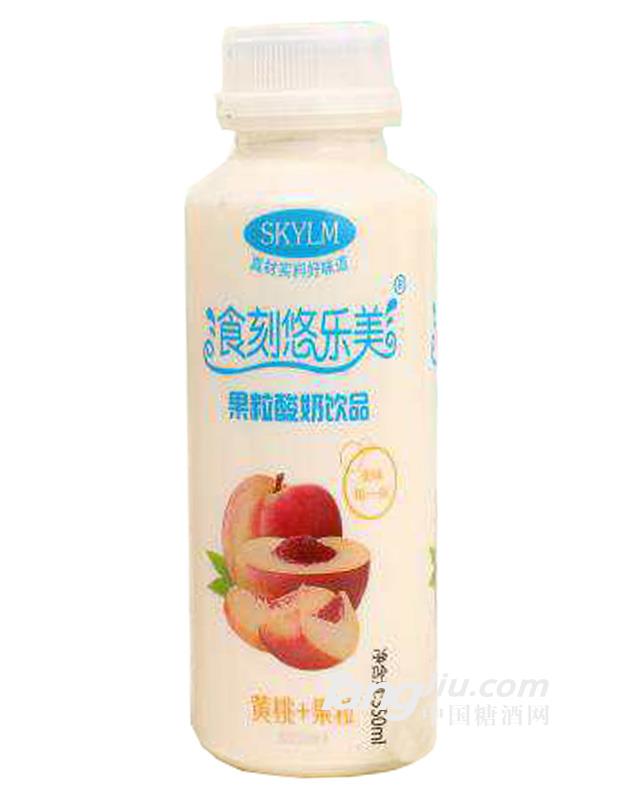 食刻悠乐美果粒酸奶黄桃味350ml