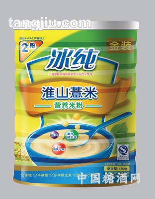 冰纯淮山薏米营养米粉第二段