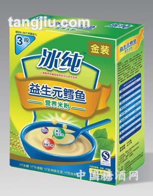 冰纯益生元鳕鱼营养米粉