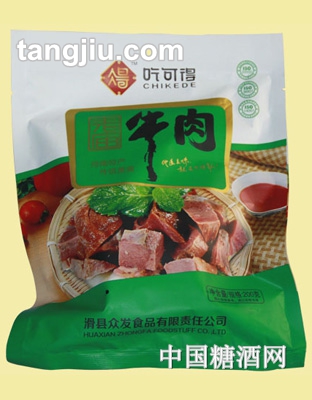 【吃可得】老庙牛肉(200g袋装)