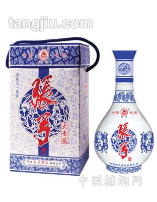 张弓大青花