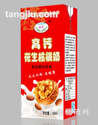祥菊高钙花生核桃牛奶