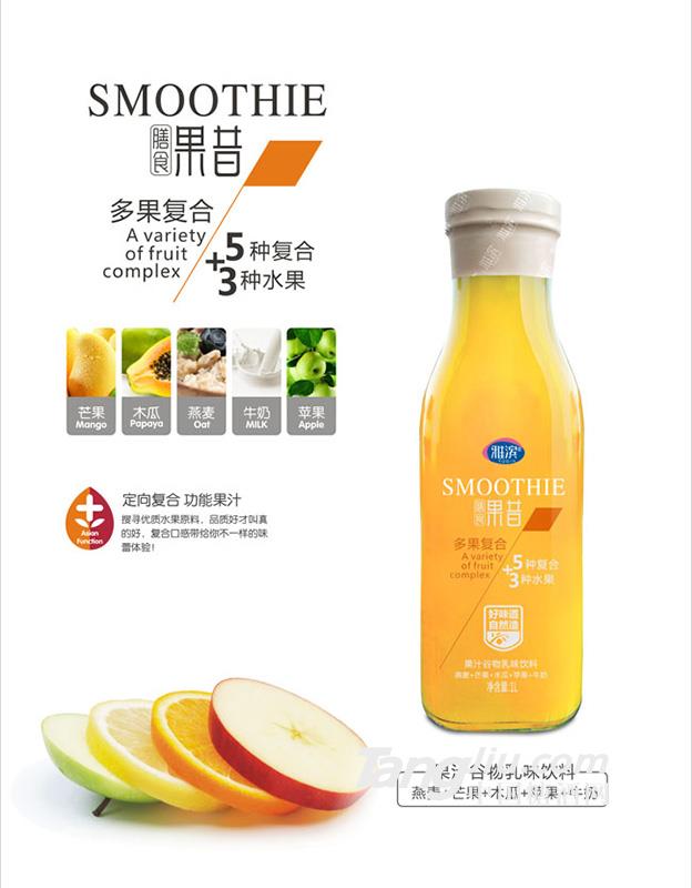 雅滨 果汁谷物乳味饮料 1L 