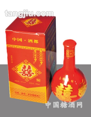 个性化囍酒