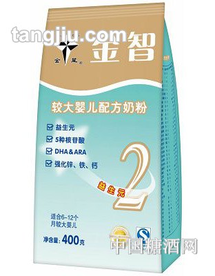 金智较大配方奶粉（旧版）400g