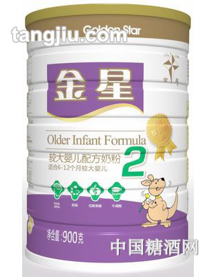 品牌较大配方奶粉900g