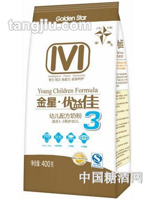 金星优益佳幼儿配方奶粉400g