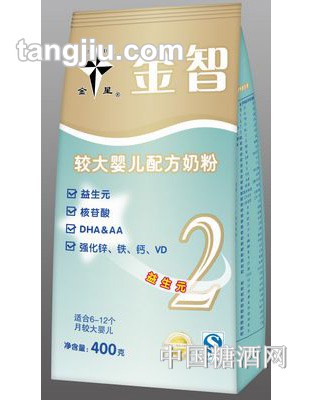 金智较大配方奶粉400g