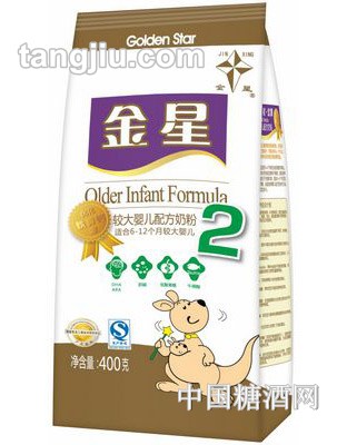 品牌较大配方奶粉400g