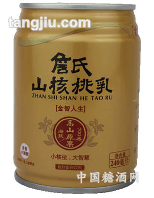 金质人生山核桃乳240ml