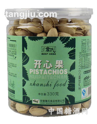 圆罐开心果330克