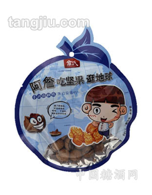 手剥椒盐坚果