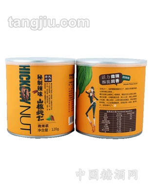 密制辣味山核桃仁-微辣装120克