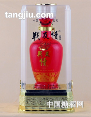 战友情一品红白酒