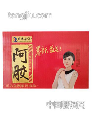 正大金洲阿胶蛋白饮料箱装