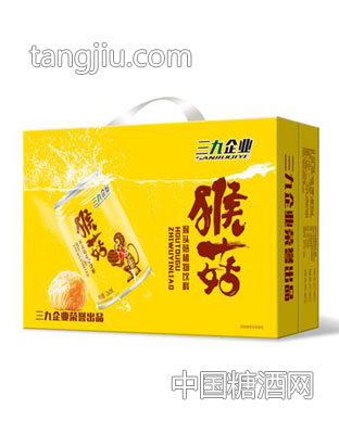 三九猴菇植物饮料手提礼盒