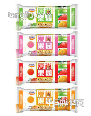 贝格尔爱尚果园果味威化饼干