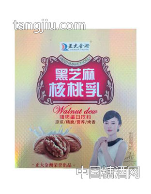正大金洲黑芝麻核桃乳礼盒