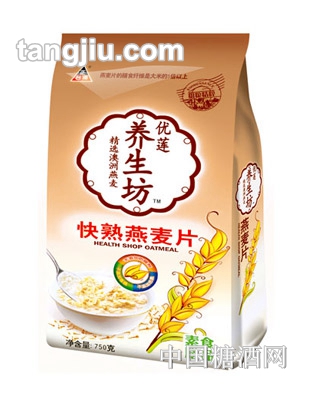正台南优莲养生坊快熟燕麦片750g