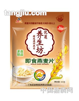 正台南优莲养生坊即食燕麦片600g