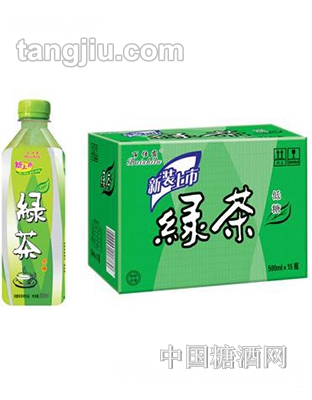 百仕露绿茶500ml