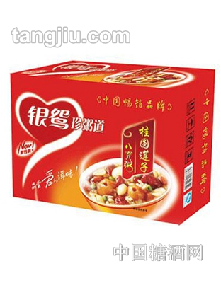 银鸳珍粥道桂圆莲子八宝粥箱装