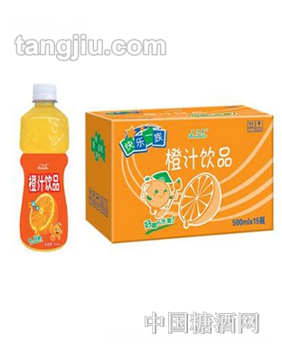 百仕露橙汁饮品500ml&#215;15瓶