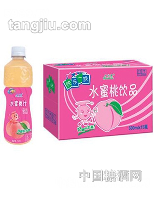 百仕露水蜜桃饮品500ml&#215;15瓶