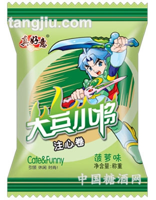 注心卷菠萝味蛋卷
