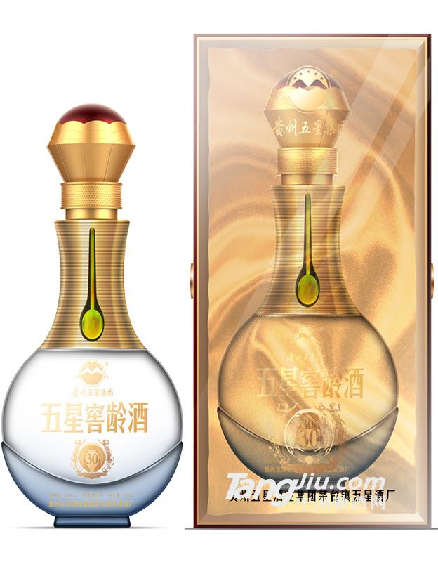 52度 五星窖龄酒30年 500ml