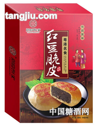 真美红豆脆皮300g