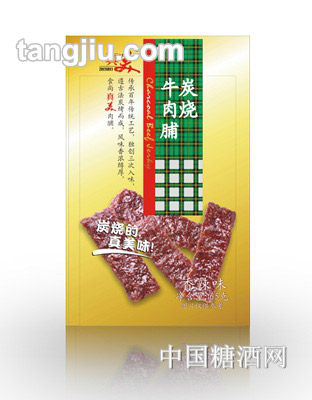 真美炭烧牛肉脯香辣味65g