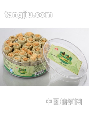 真美绿茶肉松蛋卷100克