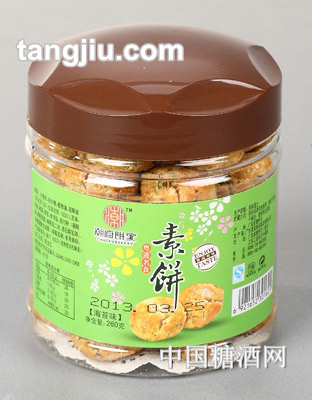 真美素饼海苔味260g
