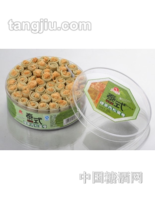 真美绿茶肉松蛋卷200克