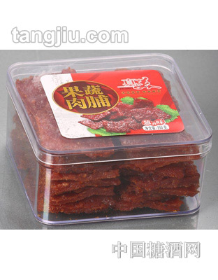 真美果蔬肉脯葱香味250g