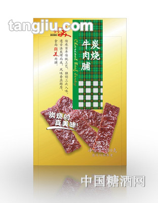 真美炭烧牛肉脯原味100g