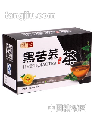 祯心黑苦荞茶45g