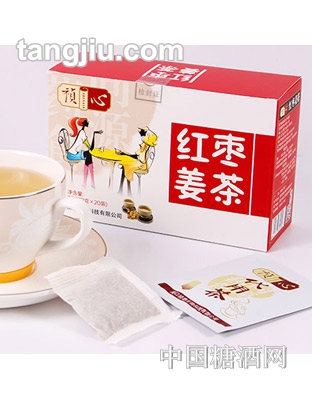 祯心红枣姜茶80g