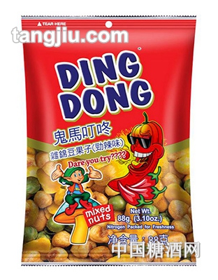 鬼马叮咚杂锦豆果子（劲辣味）130g