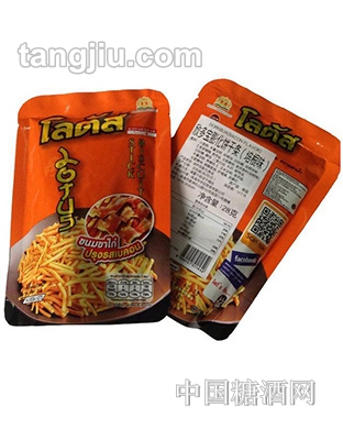 欣多宝膨化饼干条28g