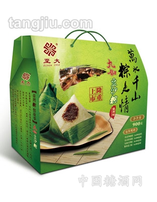 九如豆沙粽礼盒