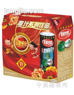 245mlx12罐（自然好礼）吉庆椰汁礼盒